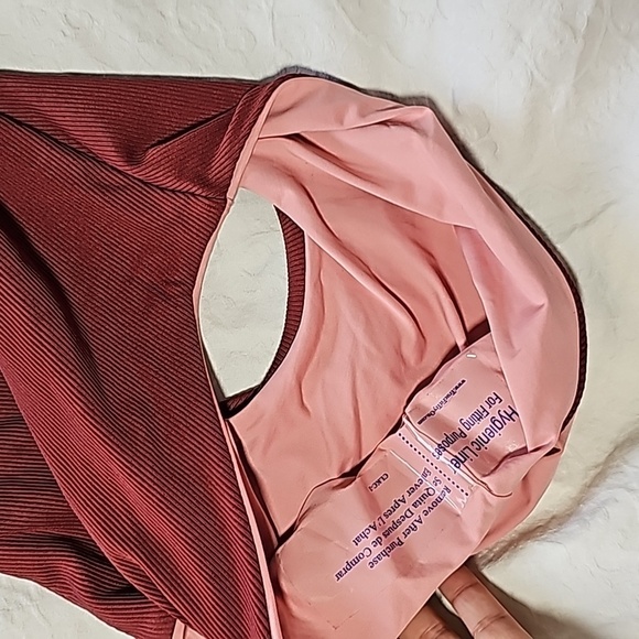 Becca Maroon Bathingsuit - Picture 5 of 7